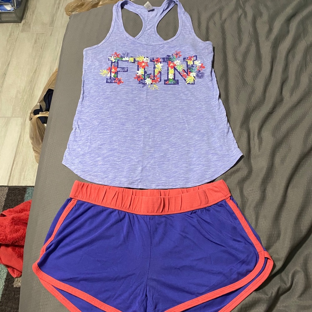 Tanktop and Shorts Set